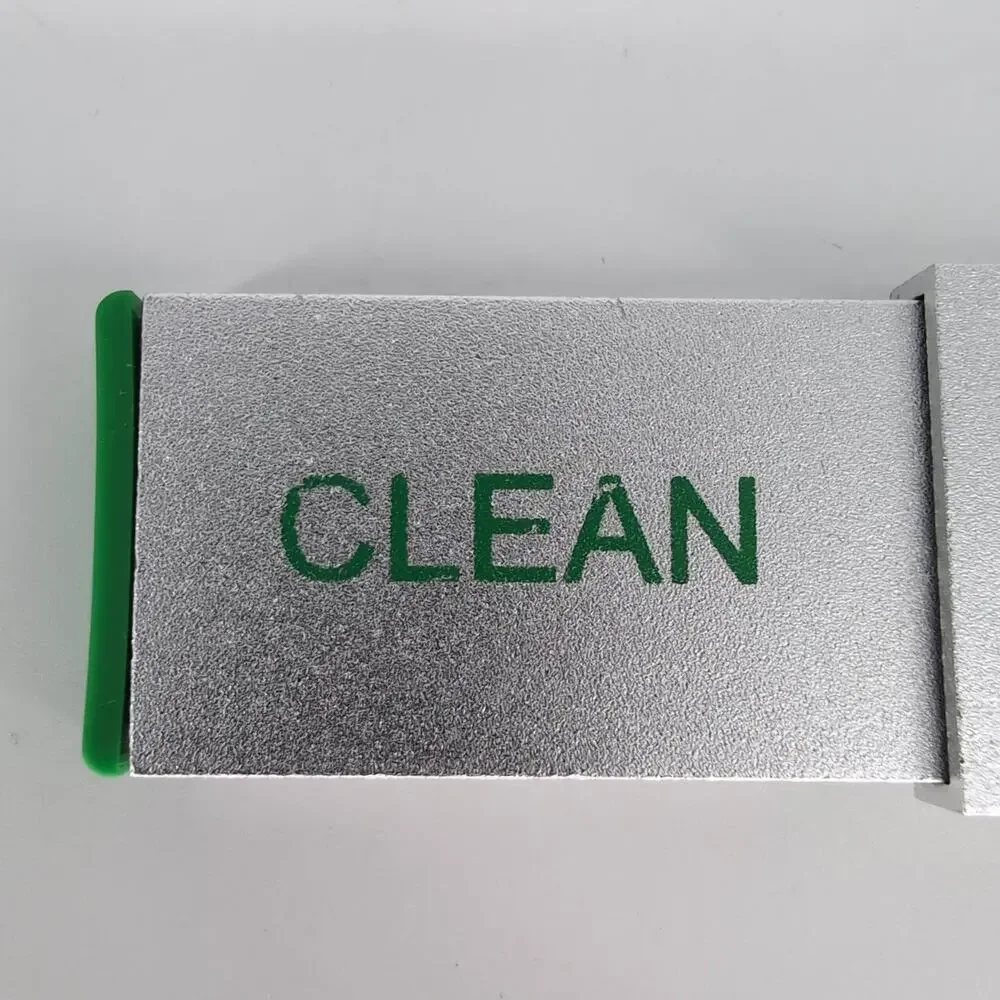 Dishwasher Magnet Clean Dirty Dishes Aluminum Sign Adhesive by Glide Signs - GUC